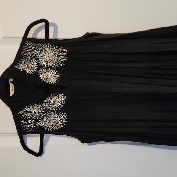 Chloe dress with beads - Picture 3 of 6